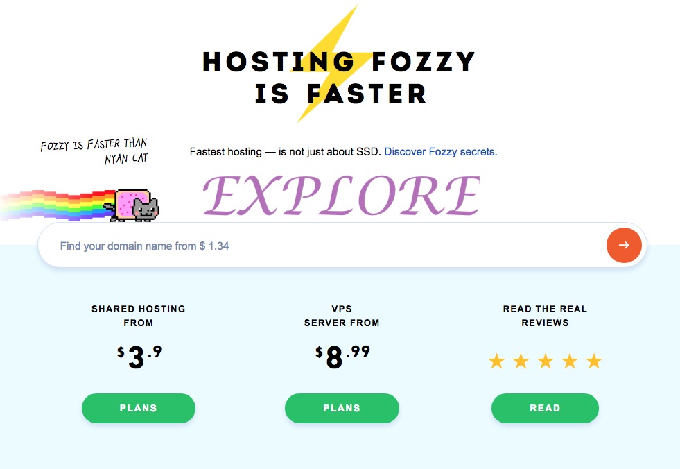 Fozzy Internet Hosting